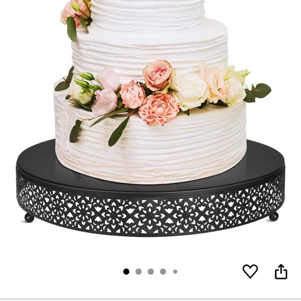 Black Cake Stand